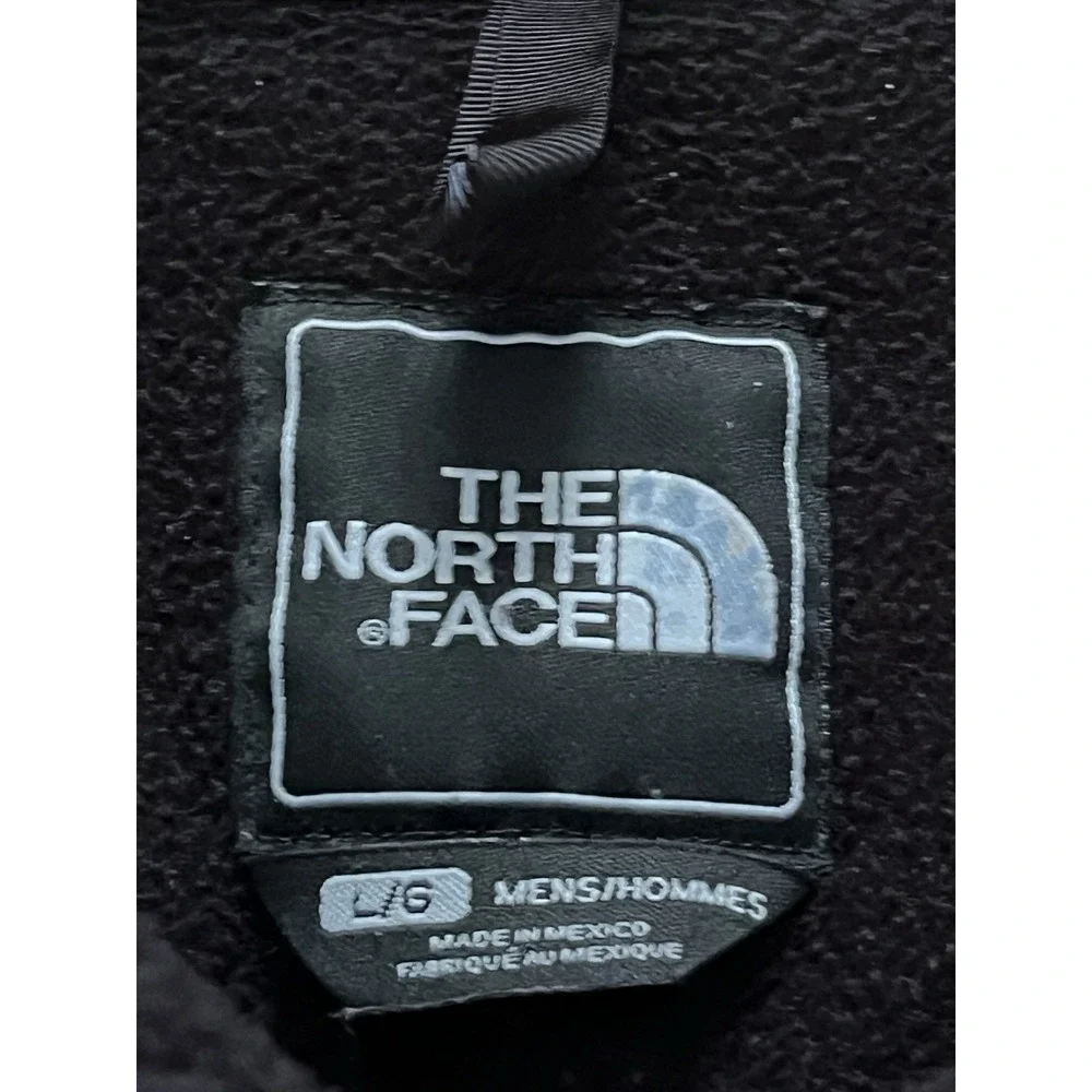 The North Face Jacket Mens Large Black Denali Fleece Full Zip Outdoor Gorpcore